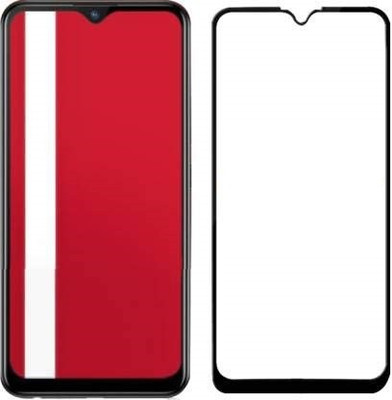 NKCASE Edge To Edge Tempered Glass for ViVO Y12s(Pack of 1)