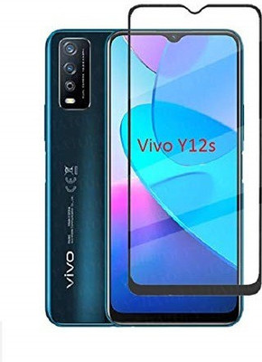 NKCASE Edge To Edge Tempered Glass for ViVO Y12s(Pack of 1)
