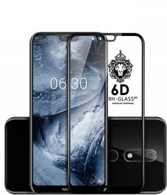 HIE POWER Edge To Edge Tempered Glass for Nokia 5.1 Plus(Pack of 1)