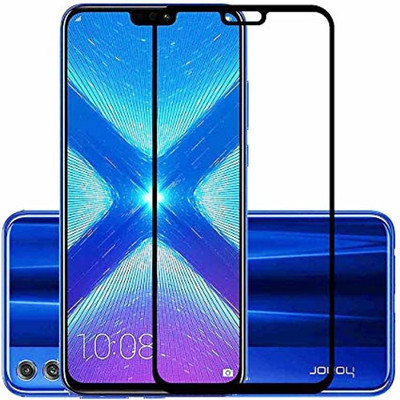 HIE POWER Edge To Edge Tempered Glass for Huawei Honor 8X(Pack of 2)