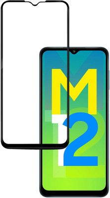 HUPSHY Edge To Edge Tempered Glass for Samsung Galaxy M12, Samsung Galaxy F12(Pack of 1)