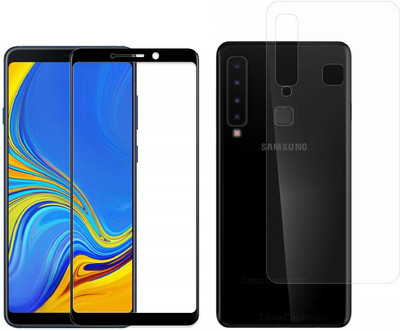 ELEF Front and Back Tempered Glass for SAMSUNG Galaxy A9 2018(Pack of 2)