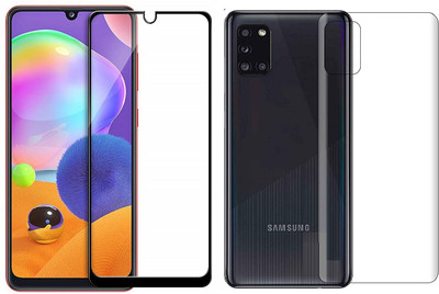 ELEF Front and Back Tempered Glass for Samsung Galaxy A31(Pack of 2)