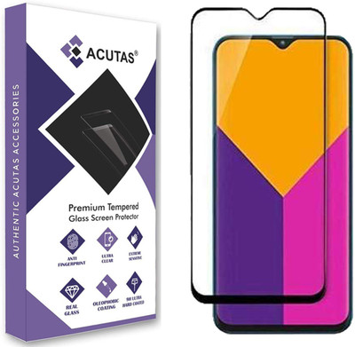 ACUTAS Edge To Edge Tempered Glass for Samsung Galaxy M10, Samsung Galaxy A10, MAWSDWH15982(Pack of 1)