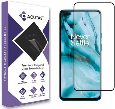 ACUTAS Edge To Edge Tempered Glass for OnePlus Nord(Pack of 1)