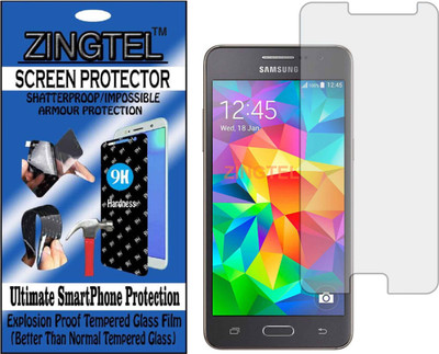 ZINGTEL Tempered Glass Guard for SAMSUNG GALAXY GRAND PRIME (Flexible, Unbreakable)(Pack of 1)