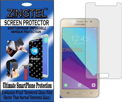 ZINGTEL Tempered Glass Guard for SAMSUNG J2 ACE (Flexible, Unbreakable)(Pack of 1)