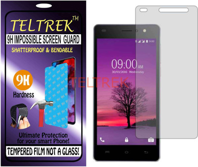 TELTREK Tempered Glass Guard for LAVA A72 (Flexible, Unbreakable)(Pack of 1)
