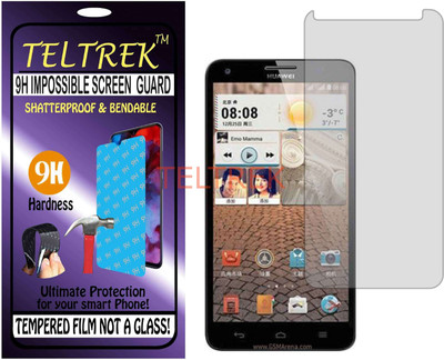 TELTREK Tempered Glass Guard for HUAWEI HONOR 3X G750 (Flexible, Unbreakable)(Pack of 1)