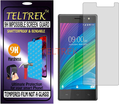 TELTREK Tempered Glass Guard for LAVA X38 (Flexible, Unbreakable)(Pack of 1)
