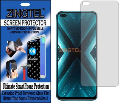 ZINGTEL Tempered Glass Guard for RMX2081 (REALME X3) (Flexible, Unbreakable)(Pack of 1)