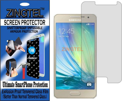 ZINGTEL Tempered Glass Guard for SAMSUNG A300F (GALAXY A3) (Flexible, Unbreakable)(Pack of 1)