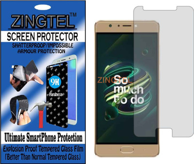 ZINGTEL Tempered Glass Guard for PANASONIC ELUGA RAY 700 (Flexible, Unbreakable)(Pack of 1)