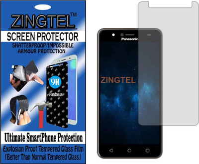 ZINGTEL Tempered Glass Guard for PANASONIC P90 (Flexible, Unbreakable)(Pack of 1)