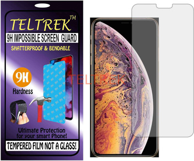 TELTREK Tempered Glass Guard for APPLE IPHONE XS PLUS (Flexible, Unbreakable)(Pack of 1)