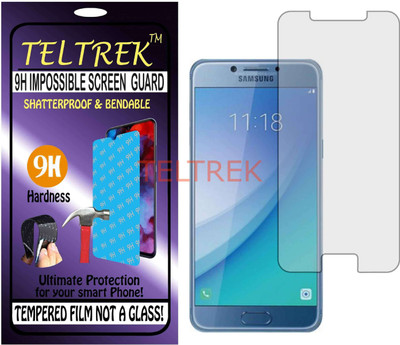 TELTREK Tempered Glass Guard for SAMSUNG GALAXY C5 PRO (Flexible, Unbreakable)(Pack of 1)