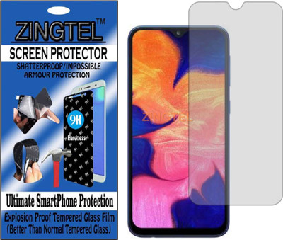 ZINGTEL Tempered Glass Guard for SAMSUNG GALAXY A10(Pack of 1)