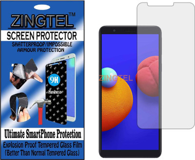 ZINGTEL Tempered Glass Guard for SAMSUNG M01 CORE (Flexible, Unbreakable)(Pack of 1)
