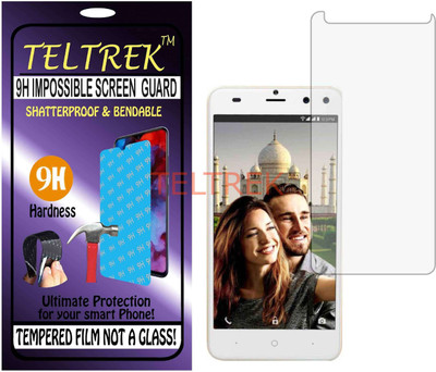 TELTREK Tempered Glass Guard for INTEX STAARI 11 (Flexible, Unbreakable)(Pack of 1)