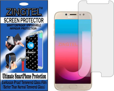ZINGTEL Tempered Glass Guard for SAMSUNG GALAXY J7 PRO (Flexible, Unbreakable)(Pack of 1)
