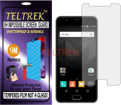 TELTREK Tempered Glass Guard for MICROMAX YU5040 (YUREKA BLACK) (Flexible, Unbreakable)(Pack of 1)