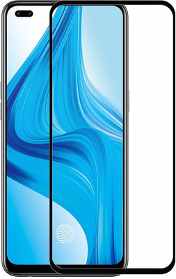 Mersal Edge To Edge Tempered Glass for Oppo Reno 3 pro, (Premium Edge To Edge Full Glue Branded Glass)(Pack of 1)