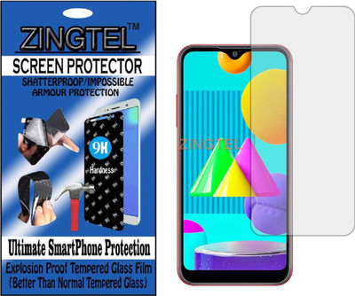 ZINGTEL Tempered Glass Guard for SAMSUNG GALAXY M01 (Flexible, Unbreakable)(Pack of 1)