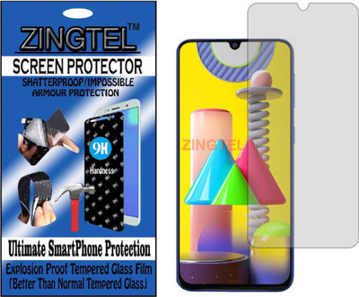 ZINGTEL Tempered Glass Guard for SAMSUNG GALAXY M31 (Flexible, Unbreakable)(Pack of 1)