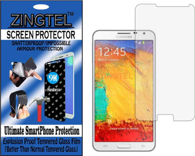 ZINGTEL Tempered Glass Guard for SAMSUNG GALAXY NOTE 3 NEO (N7505) (Flexible, Unbreakable)(Pack of 1)