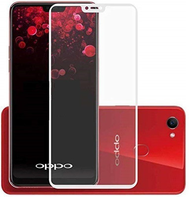 Mersal Edge To Edge Tempered Glass for Oppo R15, (Premium Edge To Edge Full Glue Branded Glass)(Pack of 1)