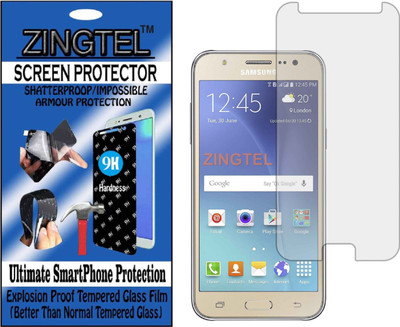 ZINGTEL Tempered Glass Guard for SAMSUNG GALAXY J5 METAL (Flexible, Unbreakable)(Pack of 1)