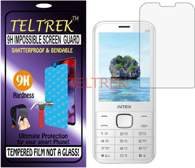 TELTREK Tempered Glass Guard for INTEX A9 (Flexible, Unbreakable)(Pack of 1)