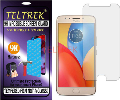 TELTREK Tempered Glass Guard for MOTO E4 PLUS XT 1775 (Flexible, Unbreakable)(Pack of 1)