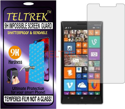 TELTREK Tempered Glass Guard for NOKIA LUMIA 930 (Flexible, Unbreakable)(Pack of 1)