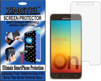 ZINGTEL Tempered Glass Guard for SAMSUNG GALAXY ON 7 PRIME 2018 (Flexible, Unbreakable)(Pack of 1)