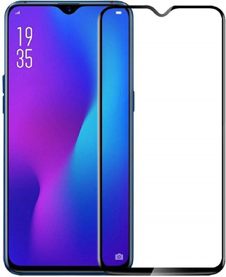 Mersal Edge To Edge Tempered Glass for Oppo R17, (Premium Edge To Edge Full Glue Branded Glass)(Pack of 1)