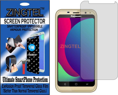 ZINGTEL Tempered Glass Guard for PANASONIC P100 (Flexible, Unbreakable)(Pack of 1)