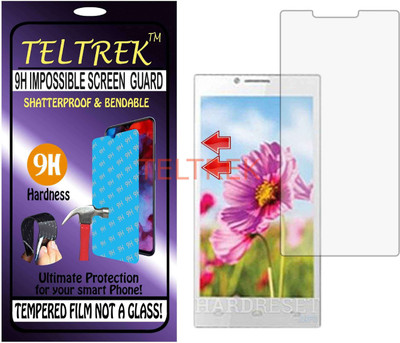 TELTREK Tempered Glass Guard for INTEX Q5 (Flexible, Unbreakable)(Pack of 1)