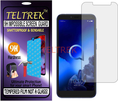 TELTREK Tempered Glass Guard for ALCATEL 1S (Flexible, Unbreakable)(Pack of 1)