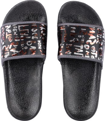 Brauch Women Slides(Black , 8)