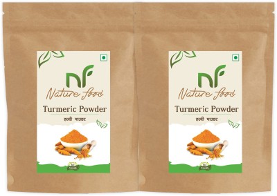 Nature food Best Quality Turmeric Powder / Haldi - 2kg (1kgx2)(2 x 1 kg)