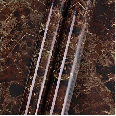 Inllex Abstract Brown Wallpaper(200 cm x 45 cm)