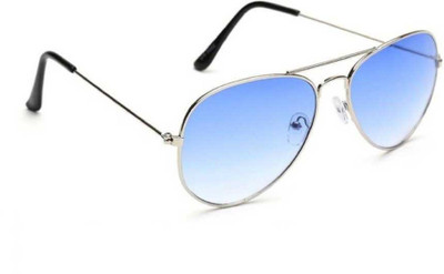 Zadinga Aviator Sunglasses(For Men, Black)