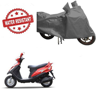 RPSENTTERPR Waterproof Two Wheeler Cover for Mahindra(Flyte, Grey)