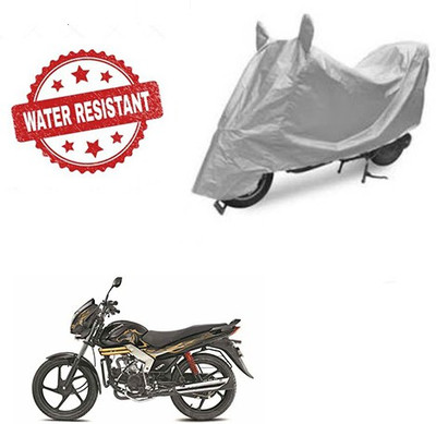 Atulit enterprises Two Wheeler Cover for Mahindra(Centuro, Silver)