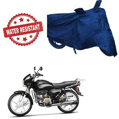 RPSENTTERPR Waterproof Two Wheeler Cover for Hero(Splendor Plus, Blue)