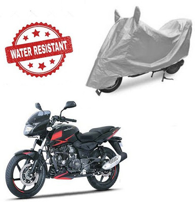 Atulit enterprises Two Wheeler Cover for Bajaj(Pulsar 180 DTS-i, Silver)