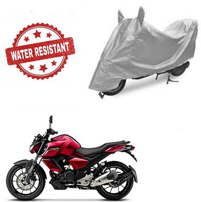 Atulit enterprises Two Wheeler Cover for Yamaha(FZ-S, Silver)