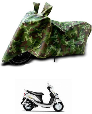 JVG Waterproof Two Wheeler Cover for Mahindra(Rodeo RZ, Multicolor)