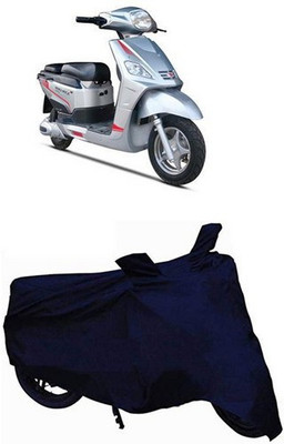 CSC CRAFT Waterproof Two Wheeler Cover for Hero(Electric NYX e5, Blue)